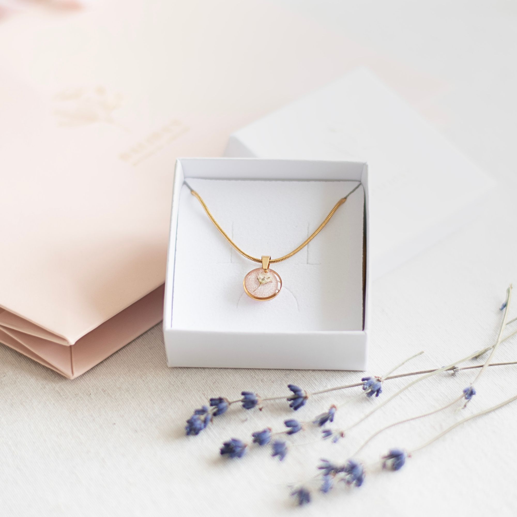 "Snake" verižica v različnih pastelnih barvah - Pastelno roza